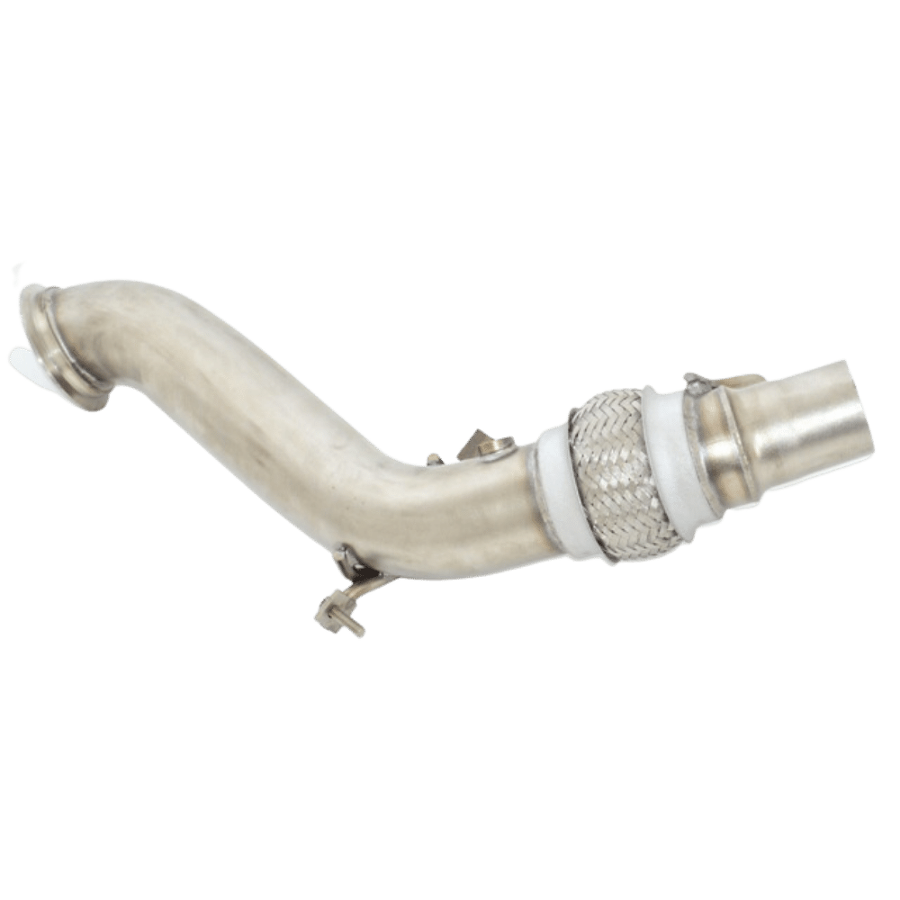 76MM DOWNPIPE EDELSTAHL - Motor 114i 75kW / 116i 100kW / 118i 125kW / 120i 130kW