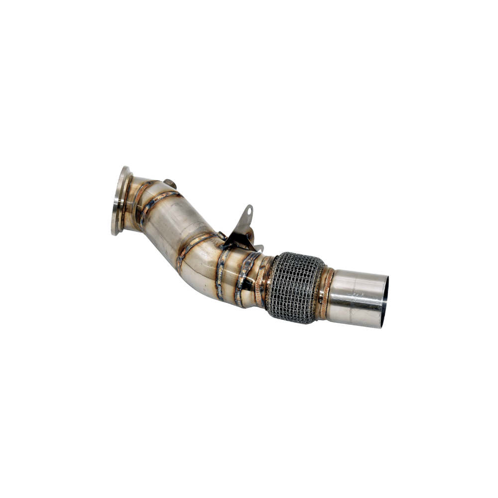 90>>>76MM DOWNPIPE EDELSTAHL - F22/F23 Motor 220i 135kW / 230i 185kW ohne Ottopartikelfilter (EURO 6B / Feld 14.1 = 36W0)