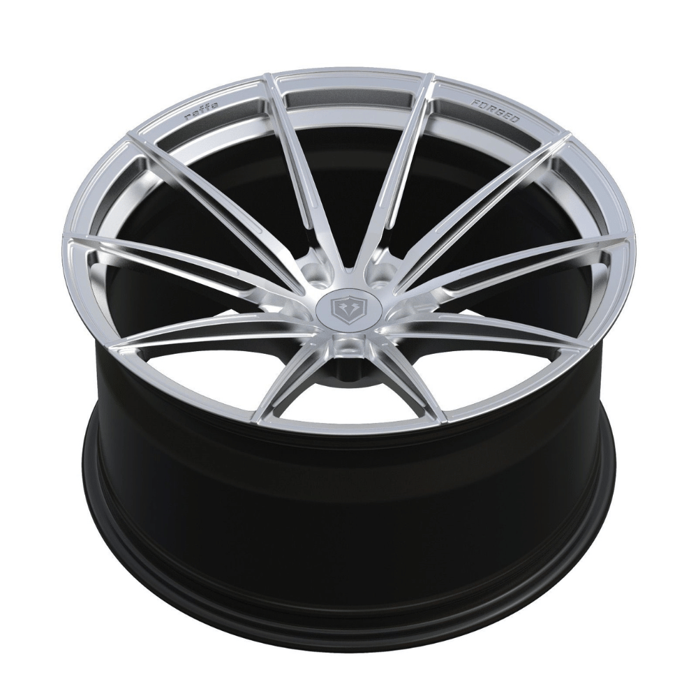 20 Zoll Komplettradsatz Raffa Wheels RFS‑03 Forged Series Silver | 9x20 ET30 | LK 5x112 | inkl. Reifenwahl & optional RDKS - CarWorlds GmbH