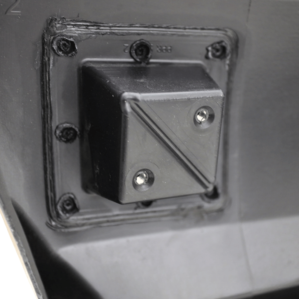 ABS Sport Paket Stoßstange Hinten Komplett - Passend für Mercedes E-Klasse W124 Limousine 1985-1995