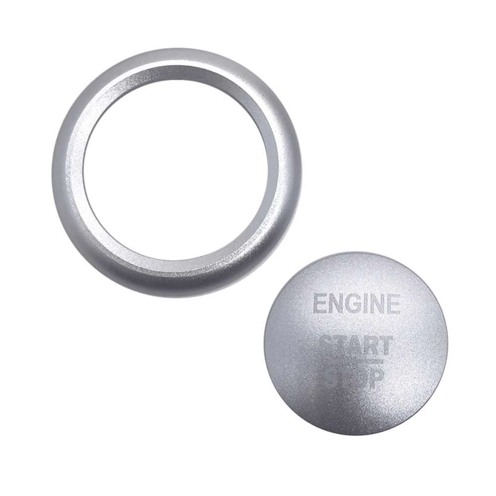 Auto Motor Start Stop Taste Ring Trim Aufkleber - Passend für Mercedes Benz