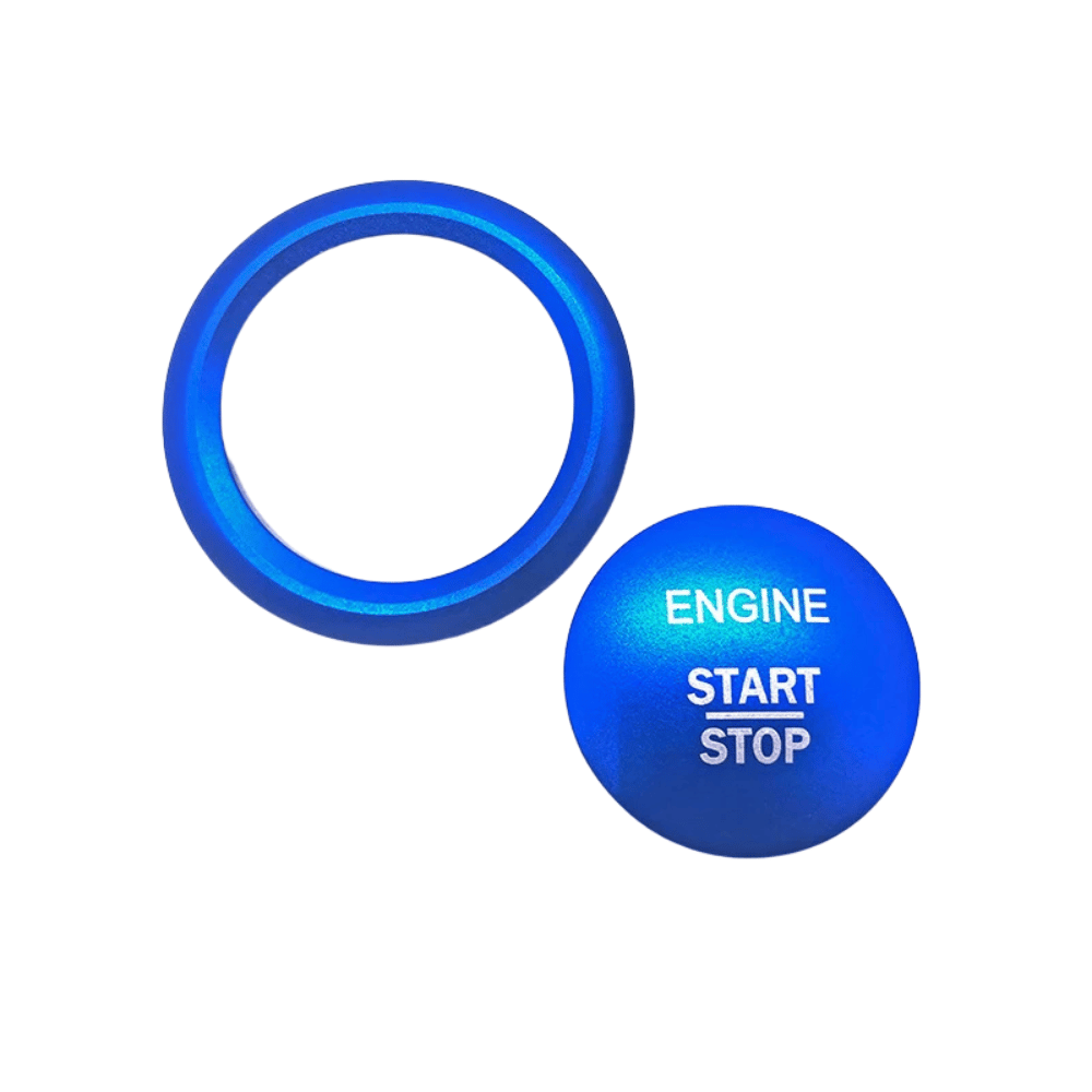 Auto Motor Start Stop Taste Ring Trim Aufkleber - Passend für Mercedes Benz
