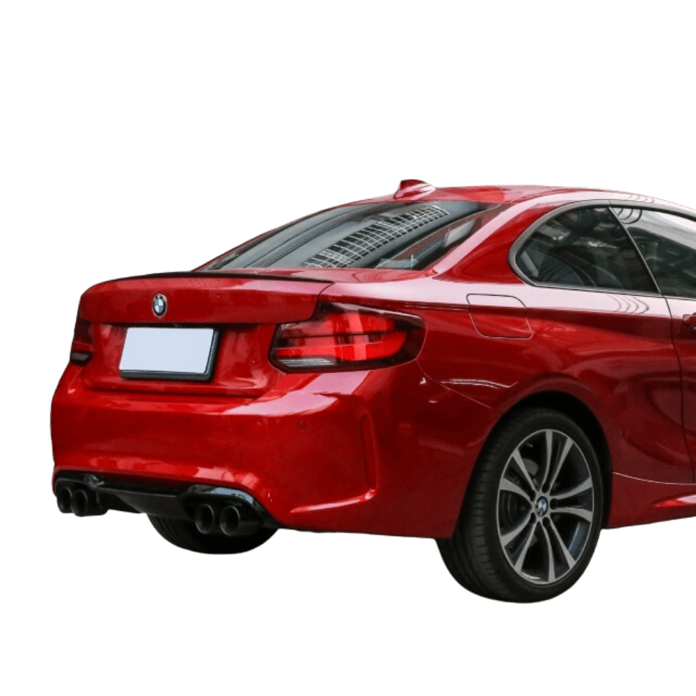 AN Evo Umbau Sport Bodykit +Diffusor Duplex +Kotflügel passend für BMW 2er F22 F23 Serie & M-Paket Modelle bj. 14> auch M2 F87