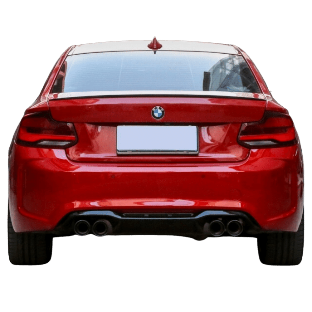 AN Evo Umbau Sport Bodykit +Diffusor Duplex +Kotflügel passend für BMW 2er F22 F23 Serie & M-Paket Modelle bj. 14> auch M2 F87