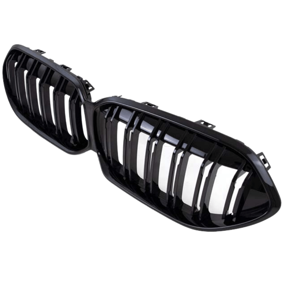 Sport tuplapalkki jäähdyttimen säleikkö musta kiilto sopii BMW 2-sarjan F44 Grand Coupeen