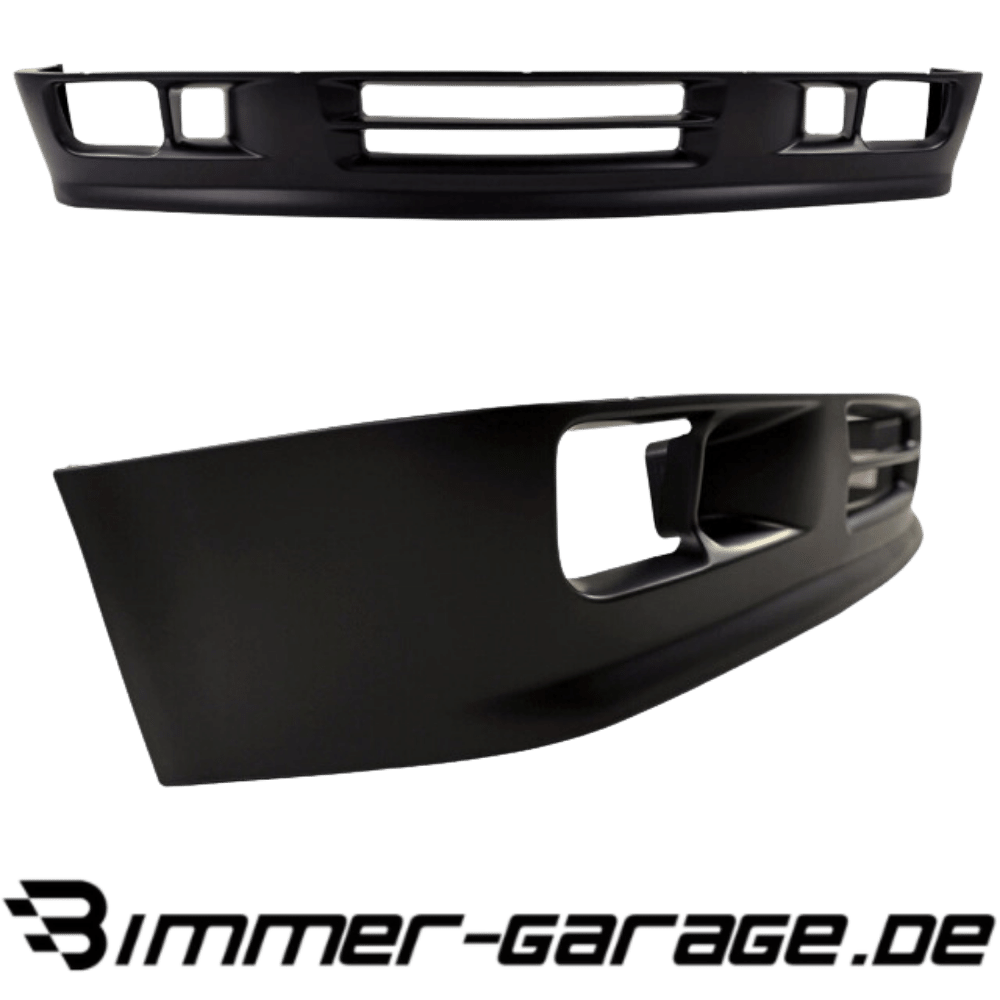 Setti eksklusiivinen urheilukorisarja puskuri etuylä + ala + taka sopii BMW E30:een vuosilta 1985-1994 myös M-Technik II