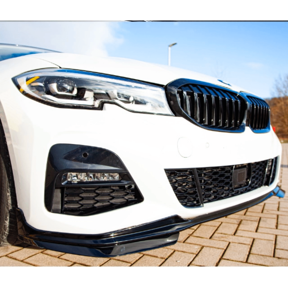 Set Performance Grille Black Gloss fits for the BMW 3 Series G20 G21 from 2019 also for Camera + ABE