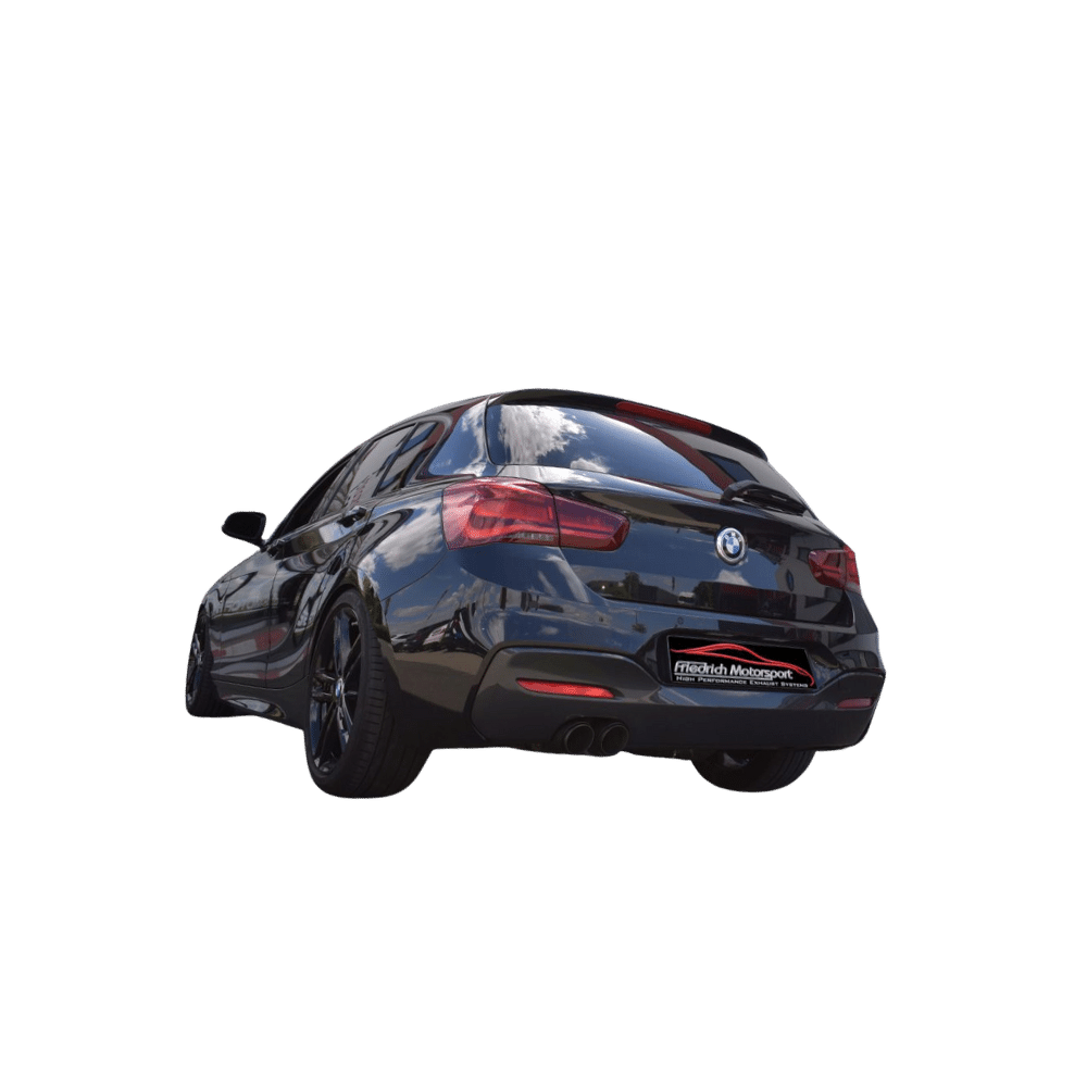 76MM SPORTENDSCHALLDÄMPFER BMW 1ER F20/F21 - Motor 125i 165kW ohne Ottopartikelfilter (EURO 6B / Feld 14.1 = 36W0)