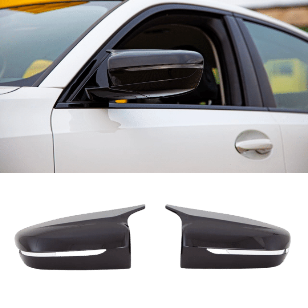 Peilisuojussarja korkeakiiltoinen musta sopii BMW 3-sarjan G20 G21 myös Performance M3 + ABE