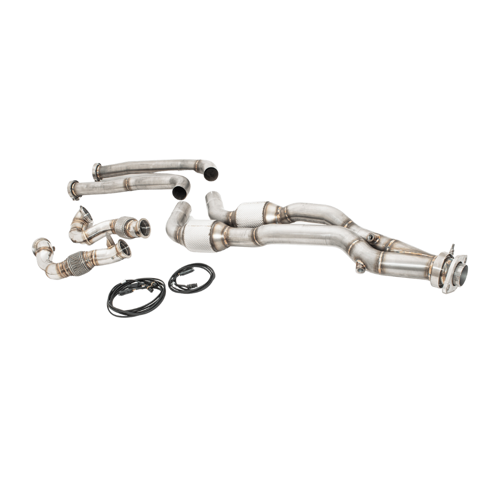 2X70MM DOWNPIPE WITH 200 CELLS SPORT CAT. STAINLESS STEEL - Engine 135i 3.0l Turbo 225/240kW