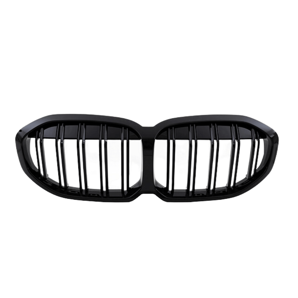Doppelsteg Kühlergrill schwarz Glanz passt für alle BMW 1er F40 ab 2019 auch M