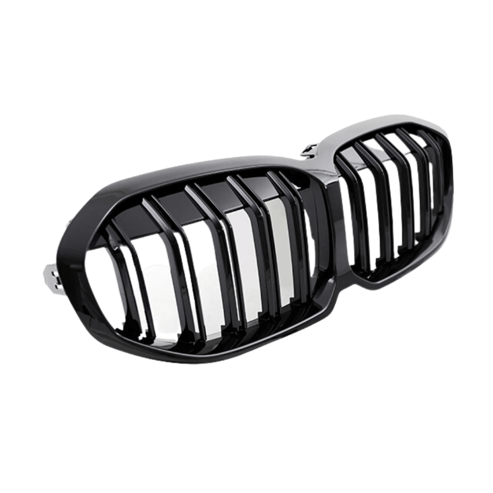 Doppelsteg Kühlergrill schwarz Glanz passt für alle BMW 1er F40 ab 2019 auch M