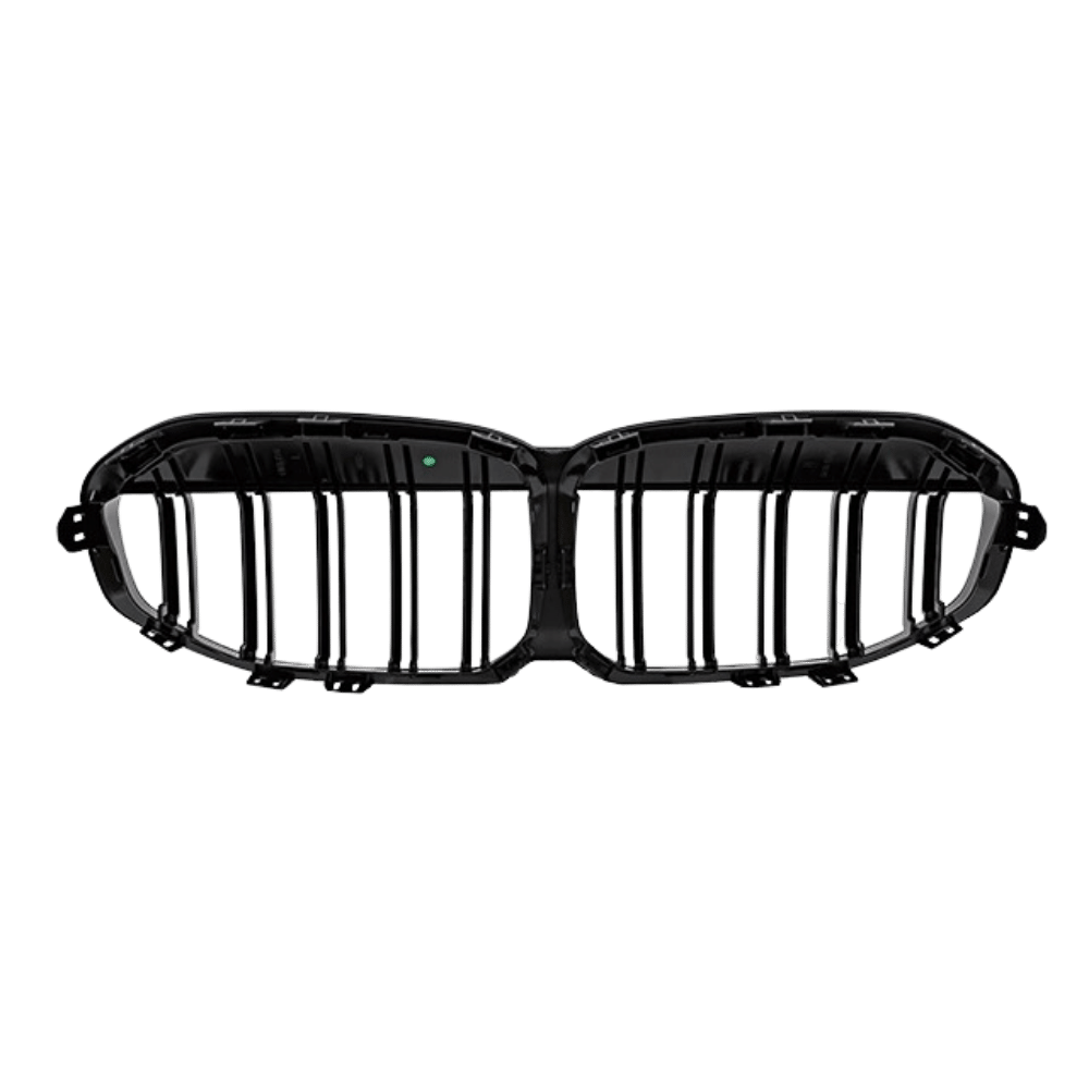 Doppelsteg Kühlergrill schwarz Glanz passt für alle BMW 1er F40 ab 2019 auch M