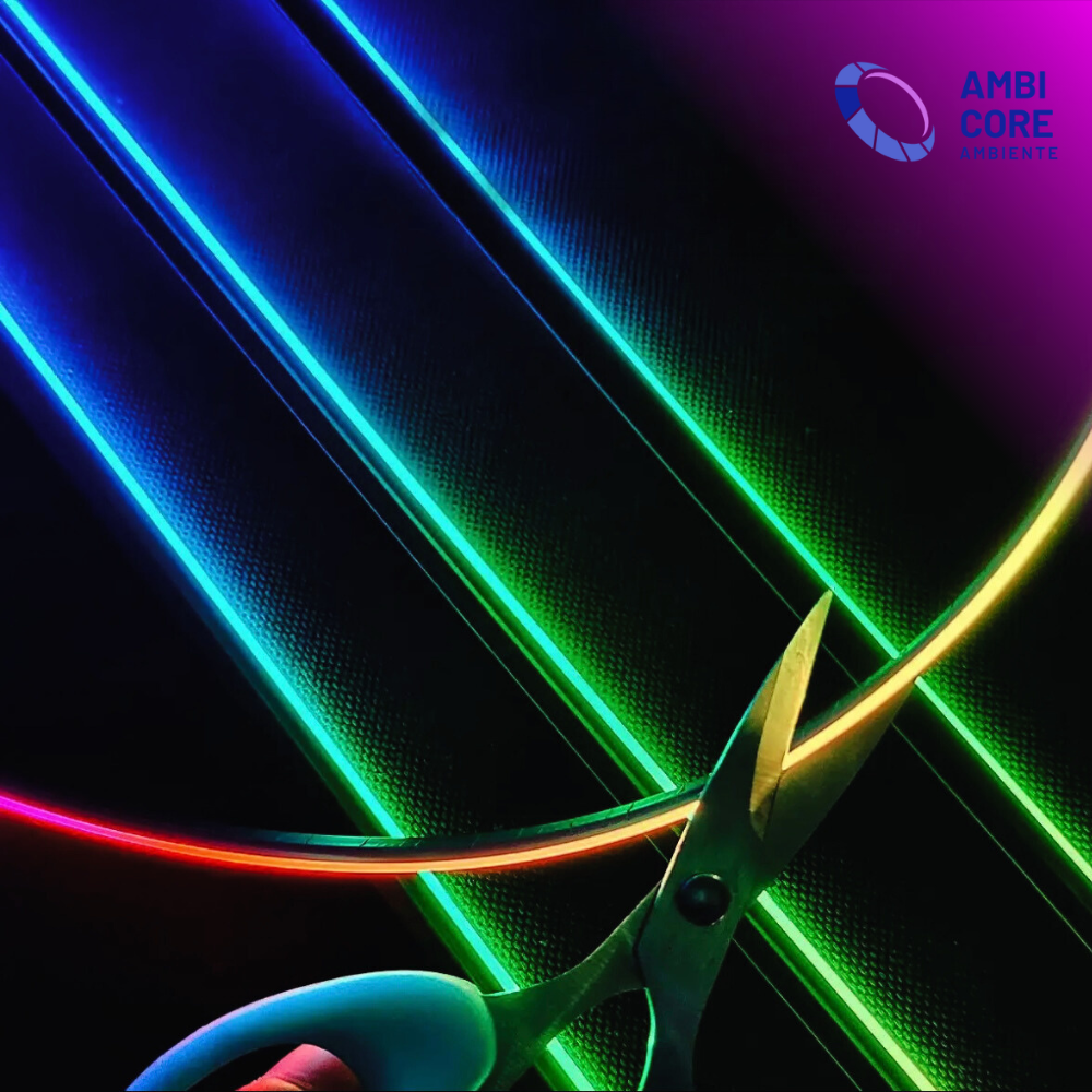 Leuchtende Led Leisten Individuell kürzbar