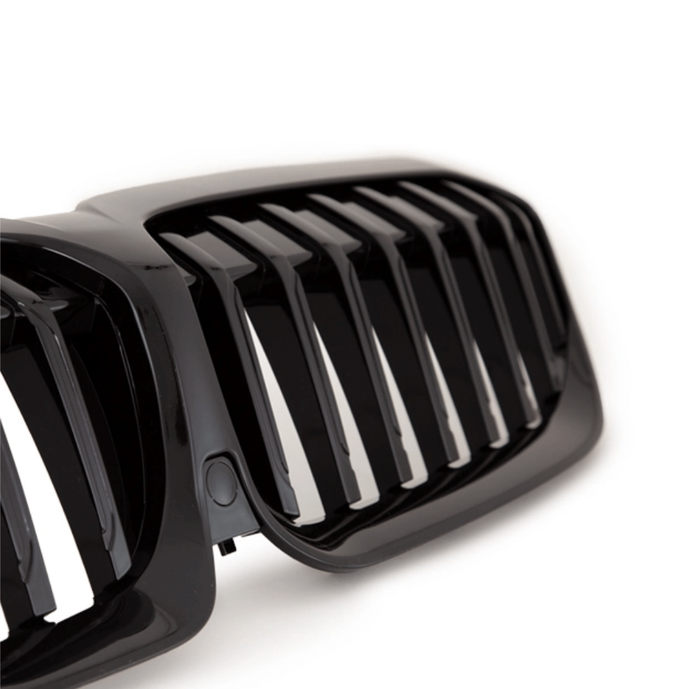 Set Performance Grille Black Gloss fits for the BMW 3 Series G20 G21 from 2019 also for Camera + ABE