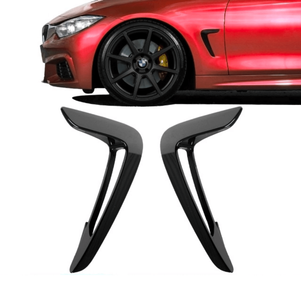 Koristelistat koristesäleikkö ilmakanava lokasuoja kiiltävä musta sopii F32 F33 F36