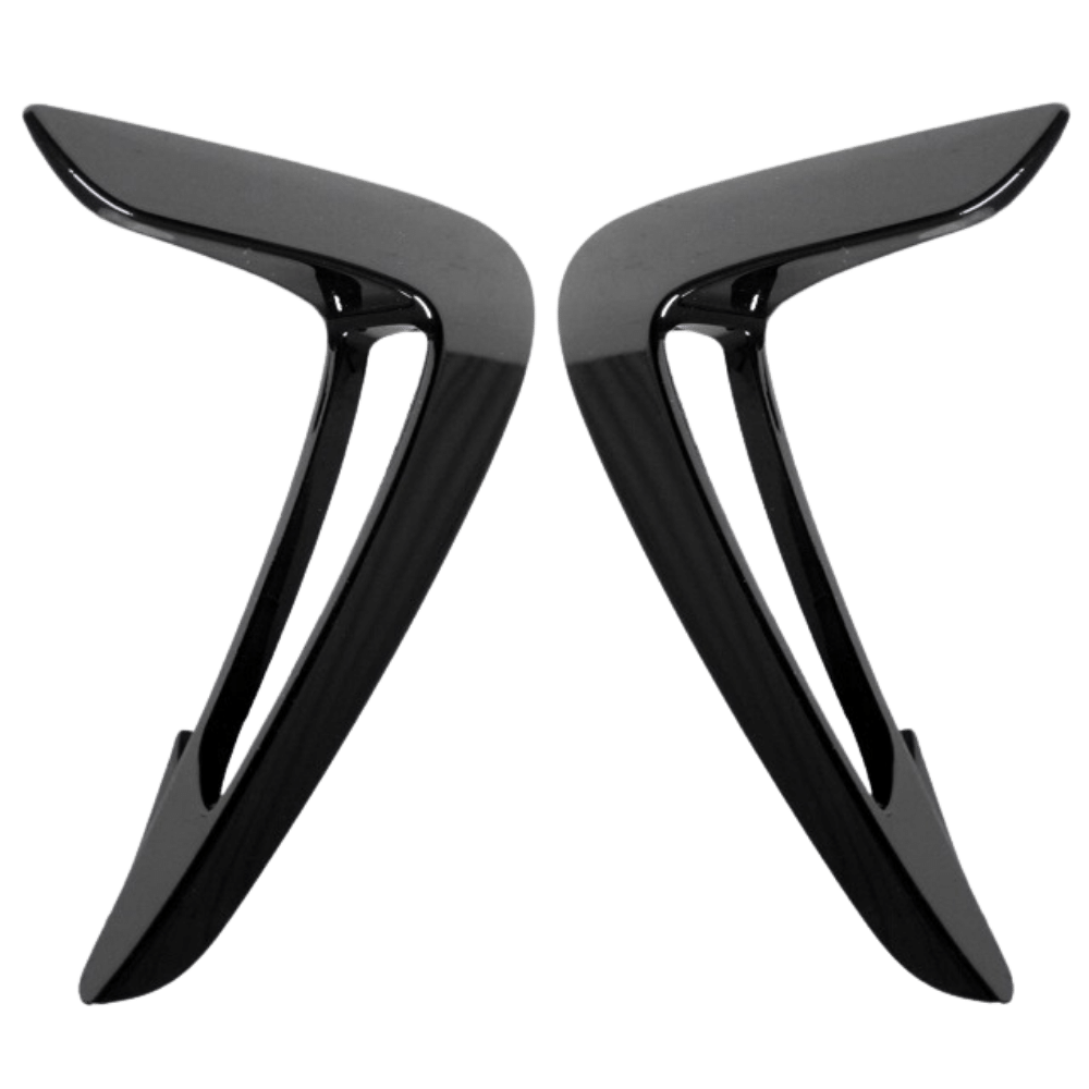 Koristelistat koristesäleikkö ilmakanava lokasuoja kiiltävä musta sopii F32 F33 F36