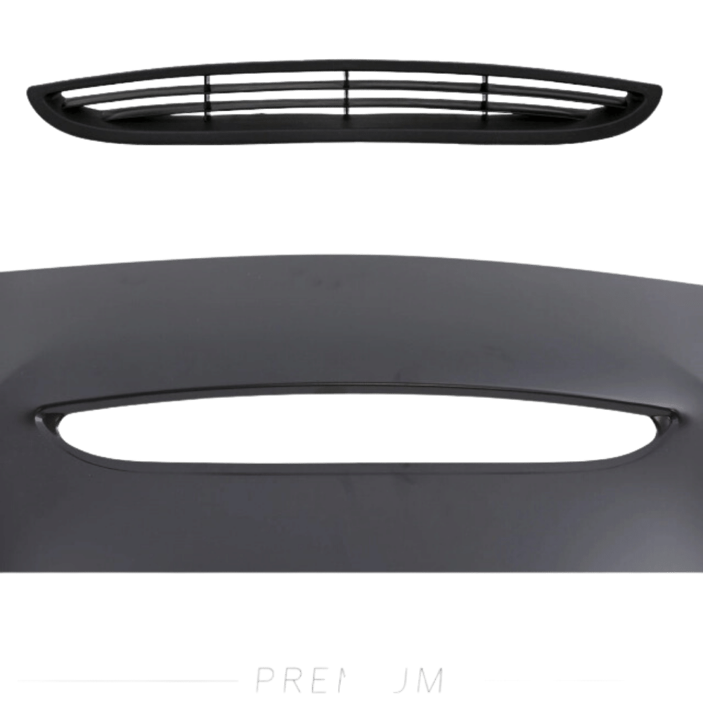 Set Sport Motorhaube Aluminium + Lufteinlass schwarz passt für BMW F22 F23 Baujahr 10->> nicht M2 GTS