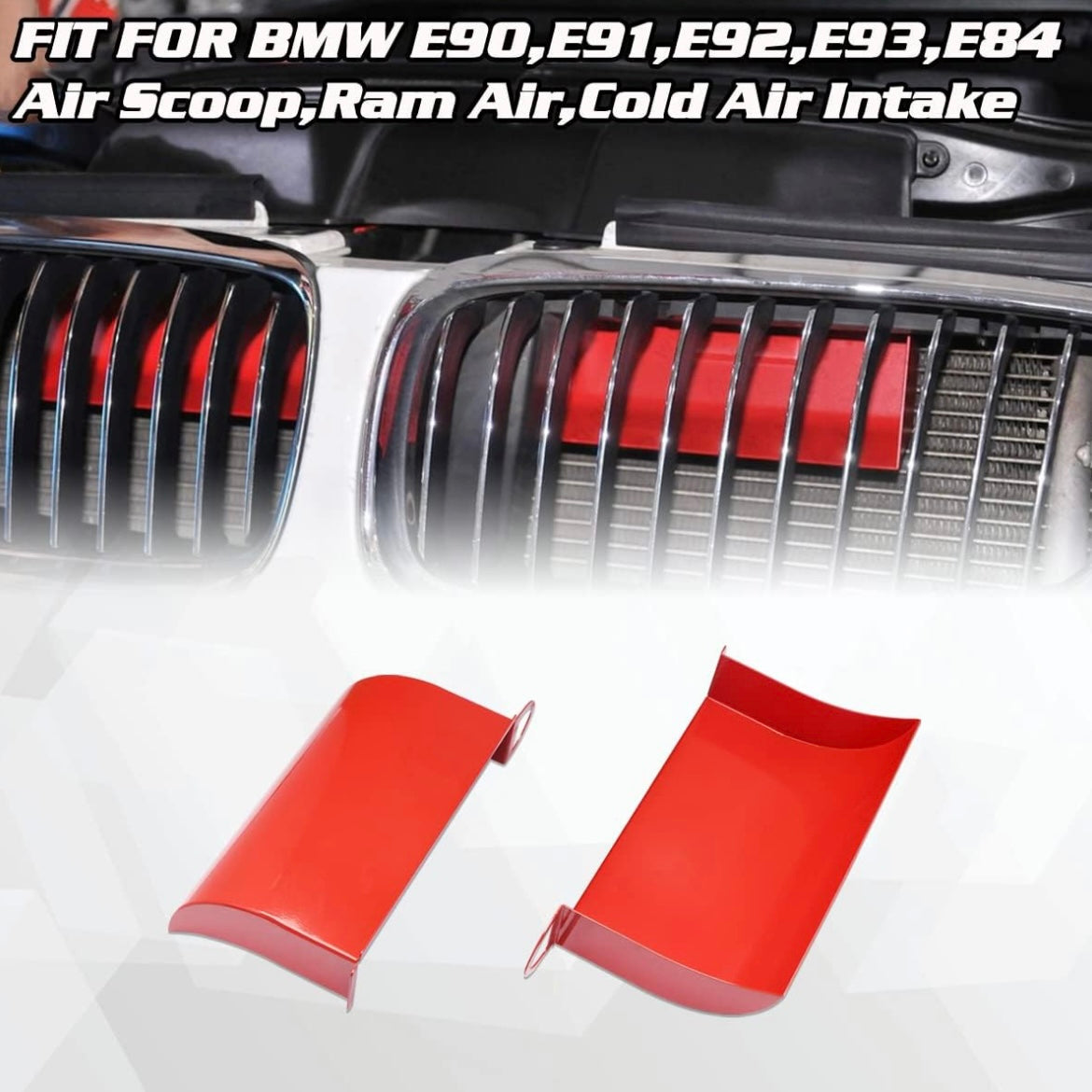 E90 - E93 ruostumattomasta teräksestä valmistettu kylmän ilmanottojärjestelmä parantaa suorituskykyä