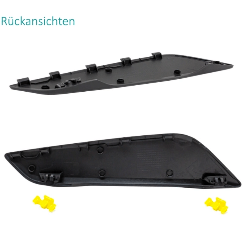 Kotflügeleinsätze Ziergitter SET Blenden Schwarz passt für BMW G30 G31 auch M-Paket ab 2017