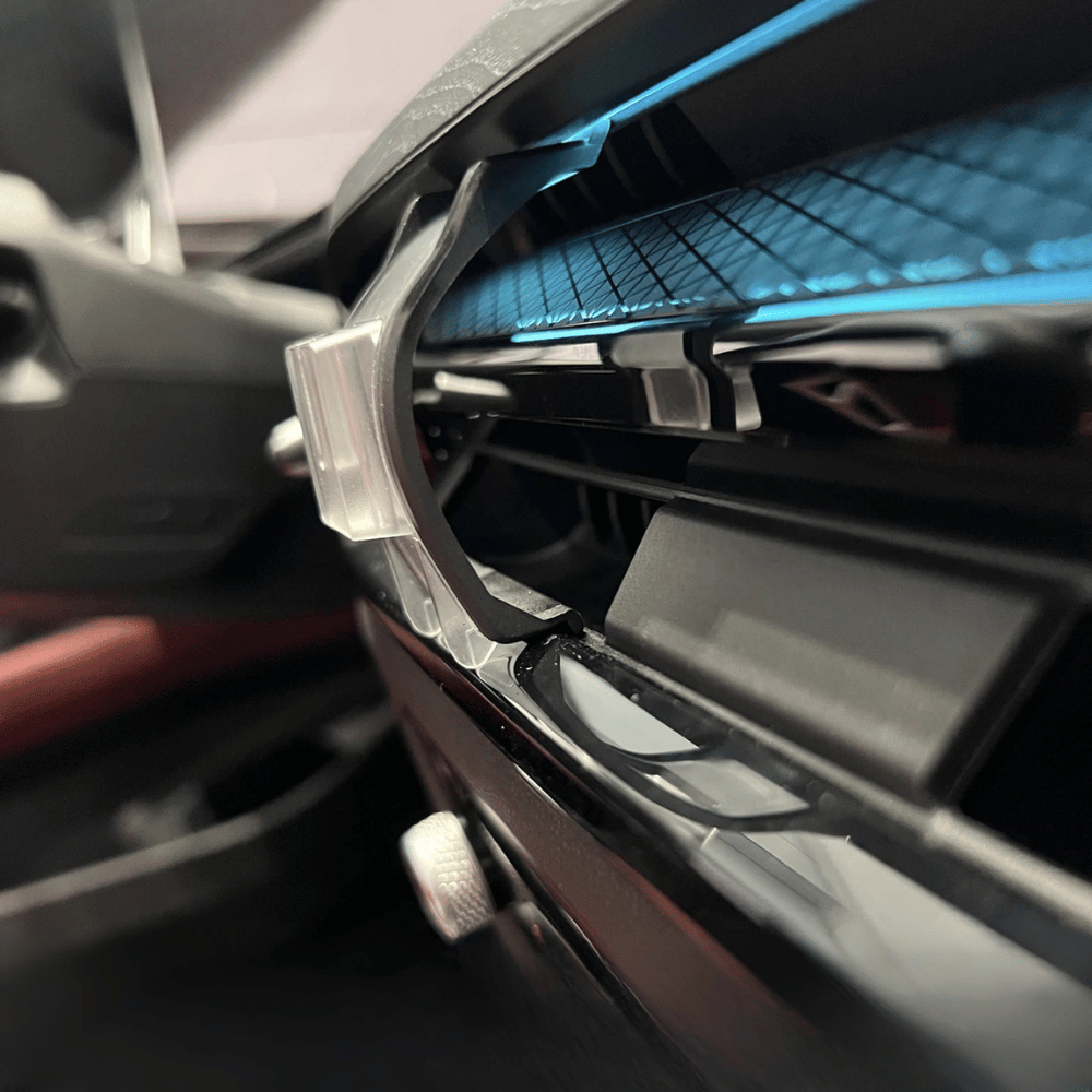 Premium MagSafe-kompatible Handyhalterung für BMW 3er & 4er Facelift G20 G21 G22 G23 LCI | M3 G80 | M4 G82 G83 – Lüftungsgitter Smartphone Halter mit Wireless Charging