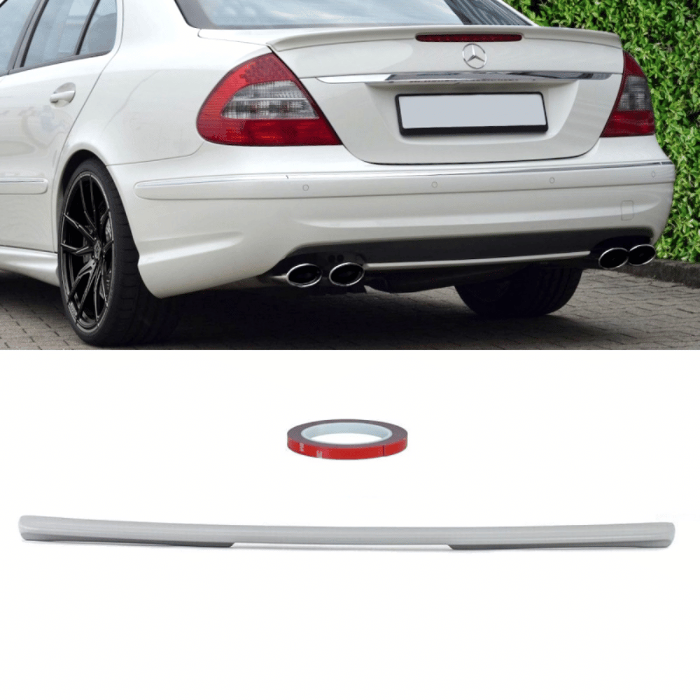 Kofferraumspoiler Heckspoiler Lippe - Passend für Mercedes E-Klasse W211 Limousine