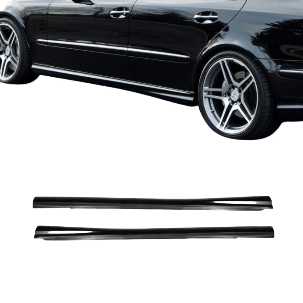 Seitenschweller SET + Zubehör - Passend für Mercedes E-Klasse W211 Limousine & S211 T-Modell 2002-2009