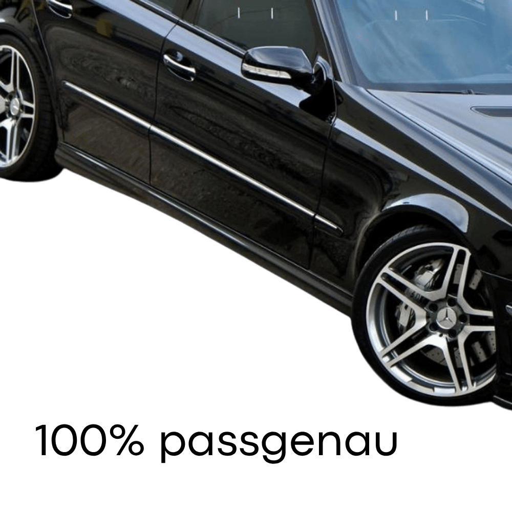 Seitenschweller SET + Zubehör - Passend für Mercedes E-Klasse W211 Limousine & S211 T-Modell 2002-2009