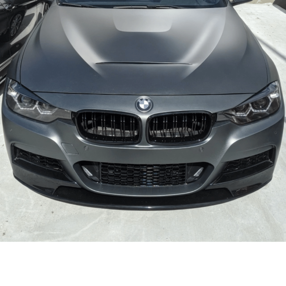 Sarja sport-konepelti + ilmanottoaukko musta sopii BMW 3-sarjaan F30 F31 4-sarjaan F32 F33 F36 ei M3 GTS