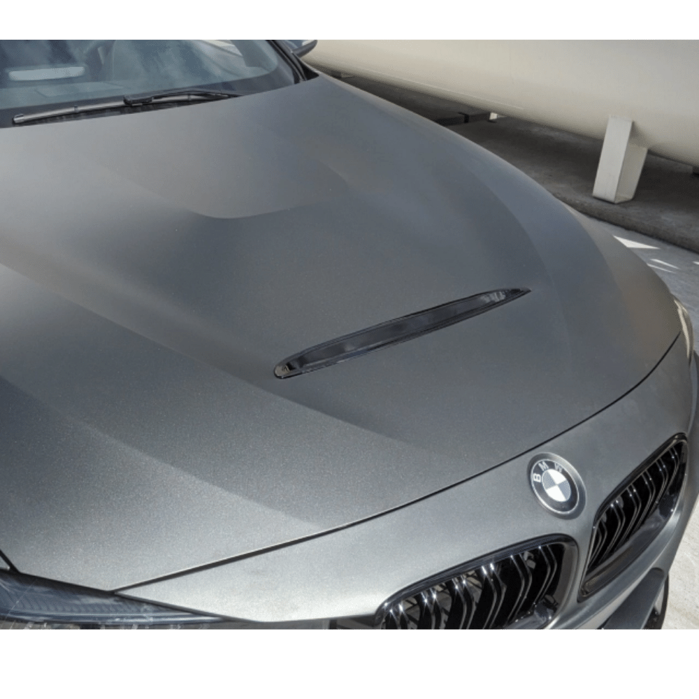 Sarja sport-konepelti + ilmanottoaukko musta sopii BMW 3-sarjaan F30 F31 4-sarjaan F32 F33 F36 ei M3 GTS