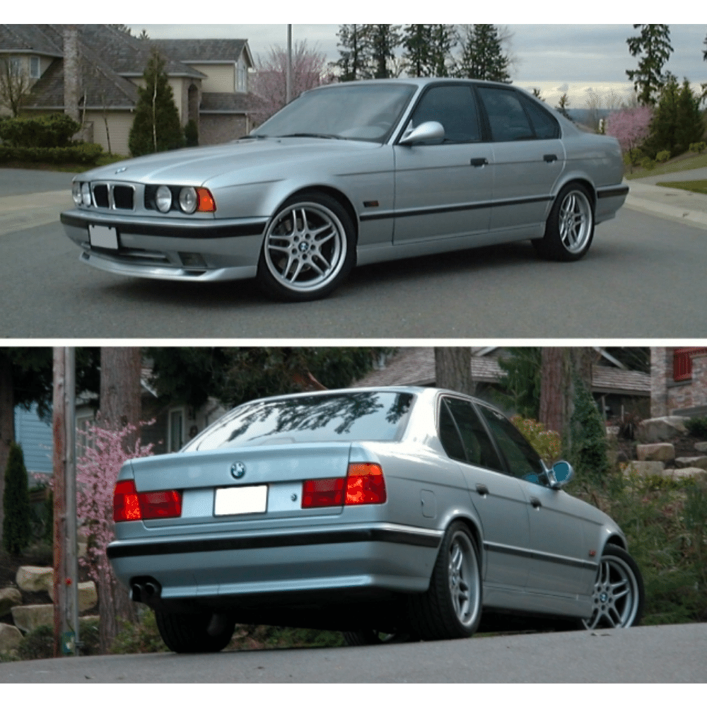 Bodykit Sport Umbau Paket Stoßstangen Set passt für BMW 5er E34 ab 87-97 auch M-Technik