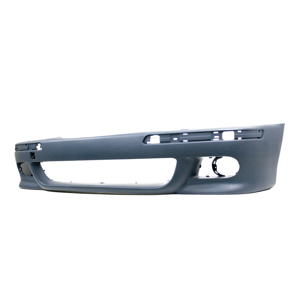 Frontstoßstange für E39 inkl. Leisten und Gitter mit PDC-Bohrungen und SRA passend für BMW 5er E39 Baujahr 1996 - 2003