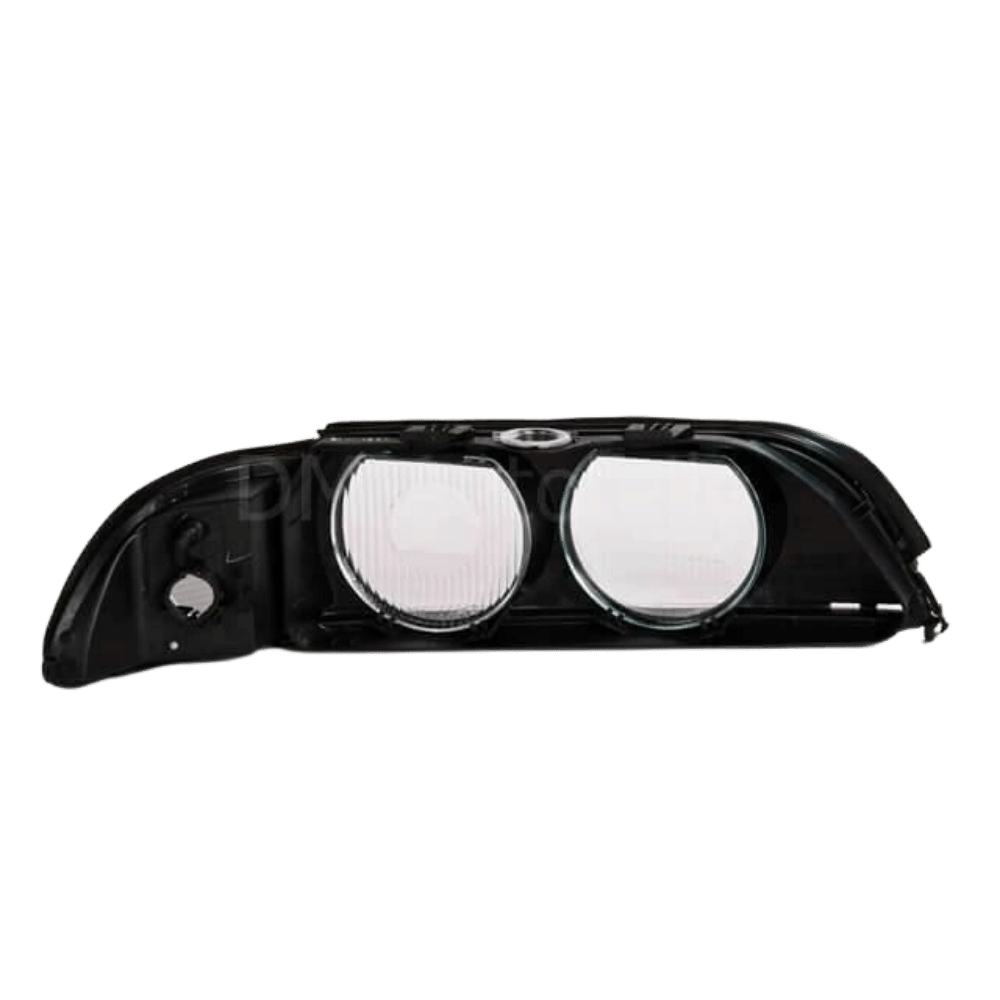 2x Scheinwerfer Gehäuse Glas +Blinker Weiß passt für BMW 5er E39 Vorfacelift 95-00+SIKAFLEX