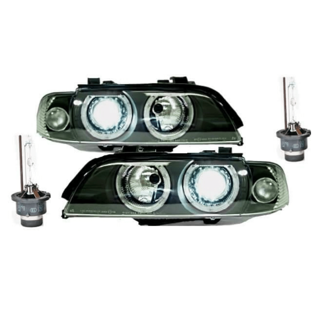 Angel Eyes Scheinwerfer Set D2S Facelift BI Xenon PHILIPS passt für BMW E39 95>