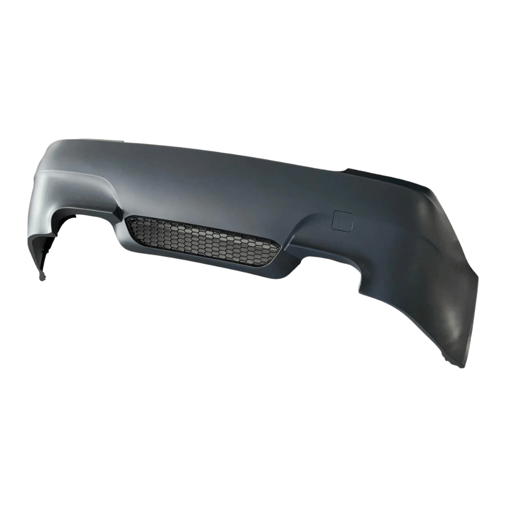 Race Stoßstange 5er E60 Sport-Look hinten, mit rechten und linken Schalldämpferausgängen, passend für 24mm PDC, Sport Look passend für BMW E60 Bj. 03-10