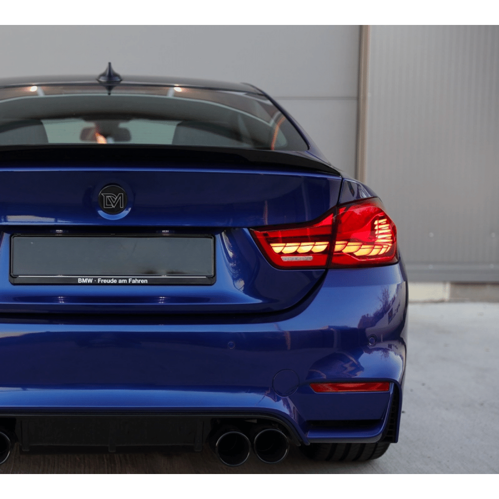 Rückleuchten SET OLED Rot Klarglas dynamisch passt für BMW 4er F32 F33 F36 F82 F83
