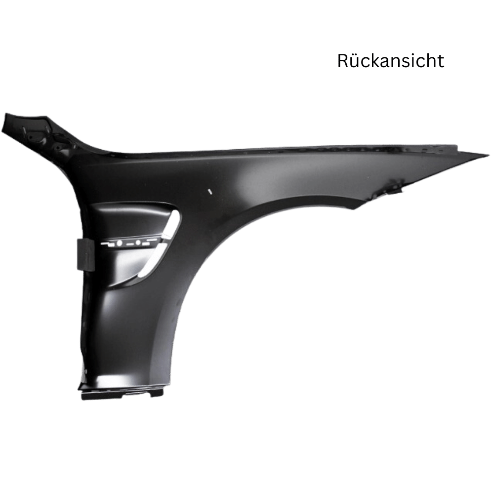 2x Kotflügel Set +Halter Hochglanz Schwarz passend für BMW F32 F33 F36 auch M4 + M Bj. 13-17