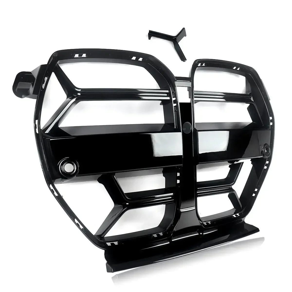 Frontgrill im Motorsport-Design für BMW M3 (G80) & M4 (G82 G83) – Glänzend Schwarz