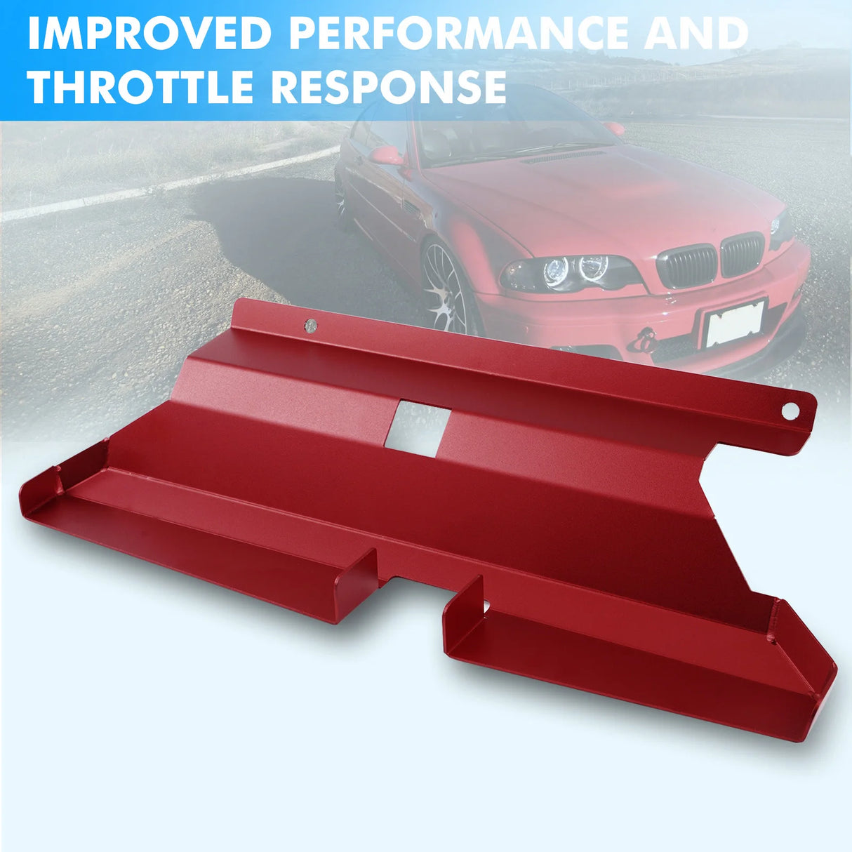 E46 Edelstahl Kaltluft Ansaugsystem für Leistungssteigerung