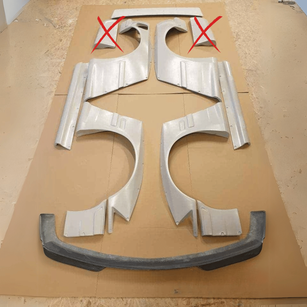 BMW E36 coupe/cabrio wide body kit