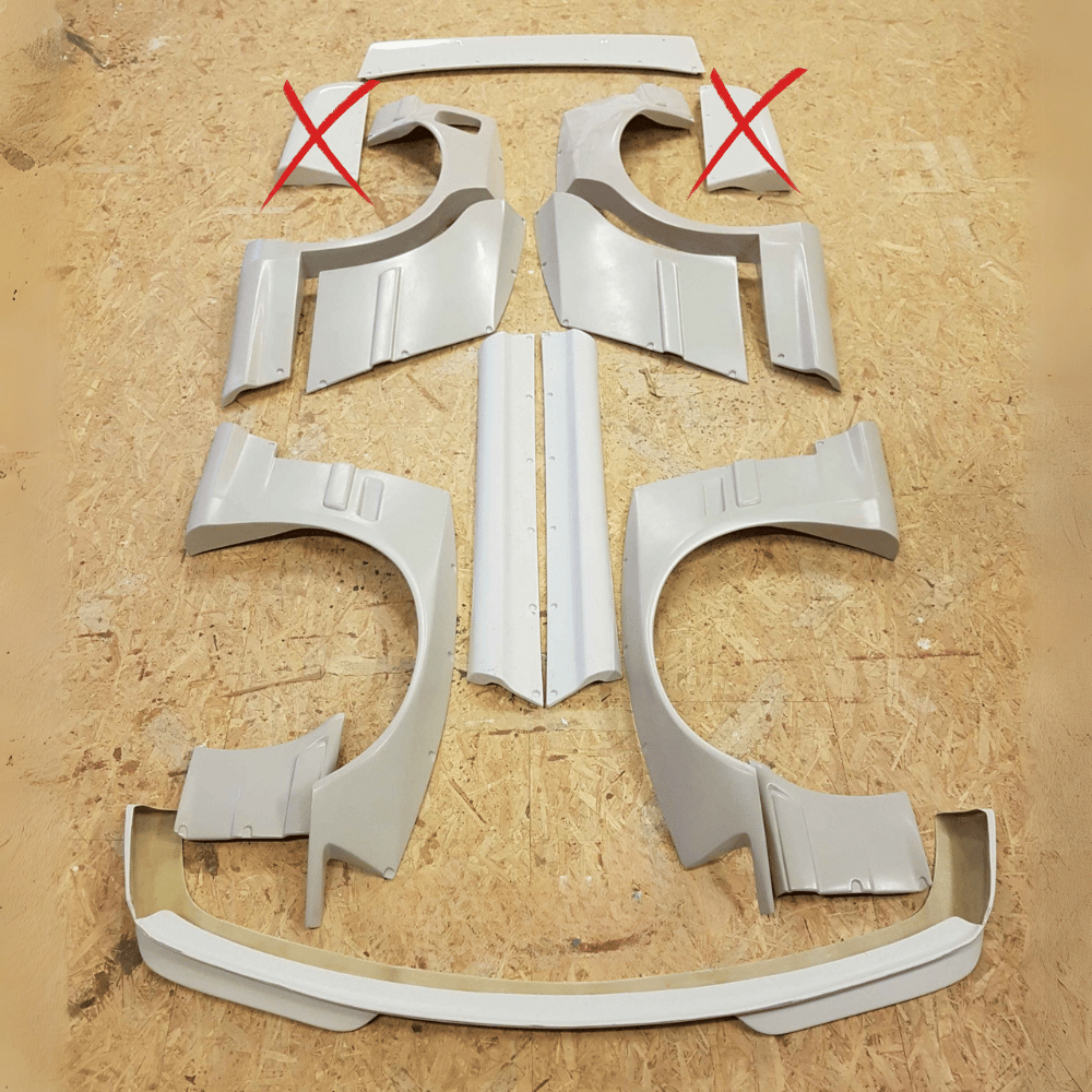 BMW E36 Limousine Wide Body Kit