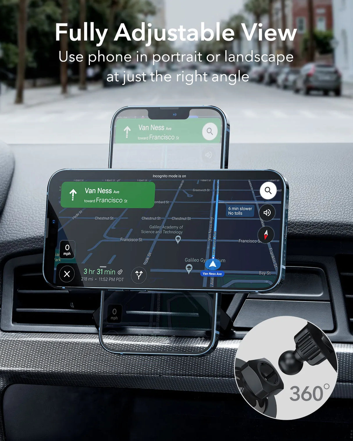 MagSafe-kompatible Handy Halterung für iPhone Modelle