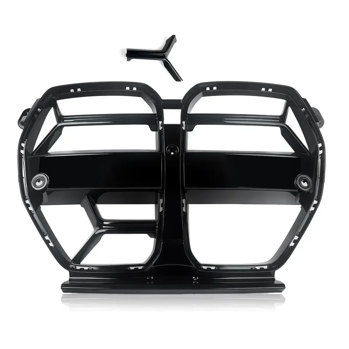 Frontgrill im Motorsport-Design für BMW M3 (G80) & M4 (G82 G83) – Glänzend Schwarz