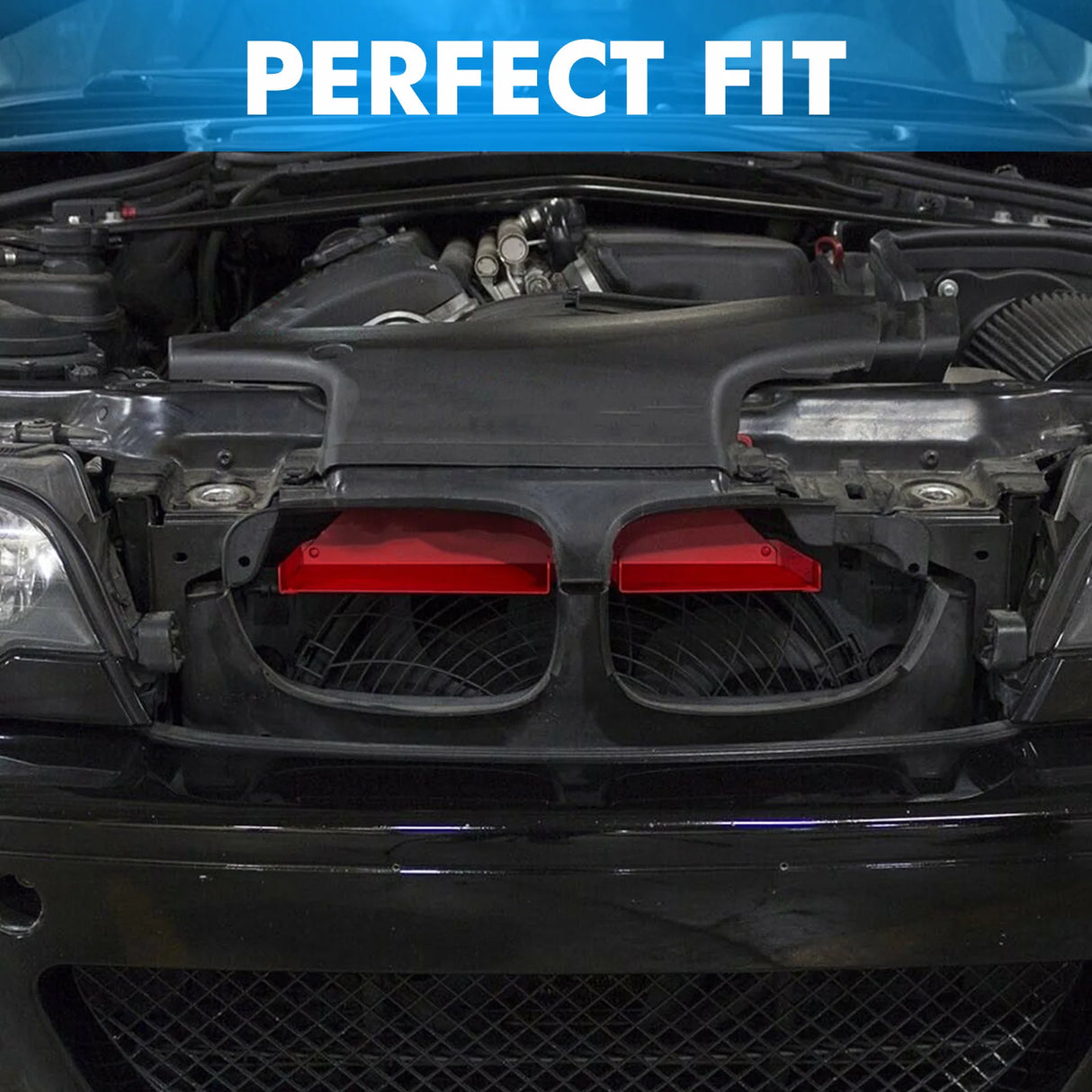 E46 Edelstahl Kaltluft Ansaugsystem für Leistungssteigerung