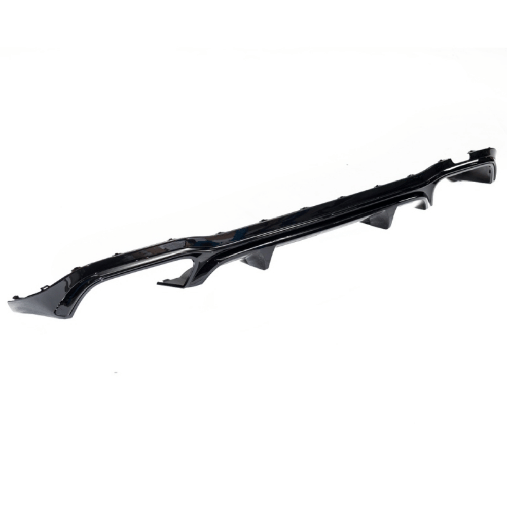 Sport-Heckdiffusor Schwarz Glanz - Passend für Mercedes E-Klasse W213 Limousine & S213 T-Modell 2016-2020