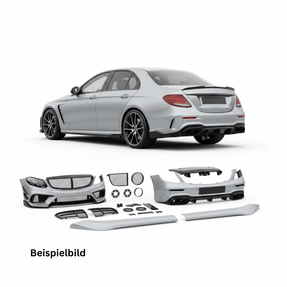 Stoßstange Komplett Bodykit - Passend für Mercedes E-Klasse W213 Limousine ab 2016