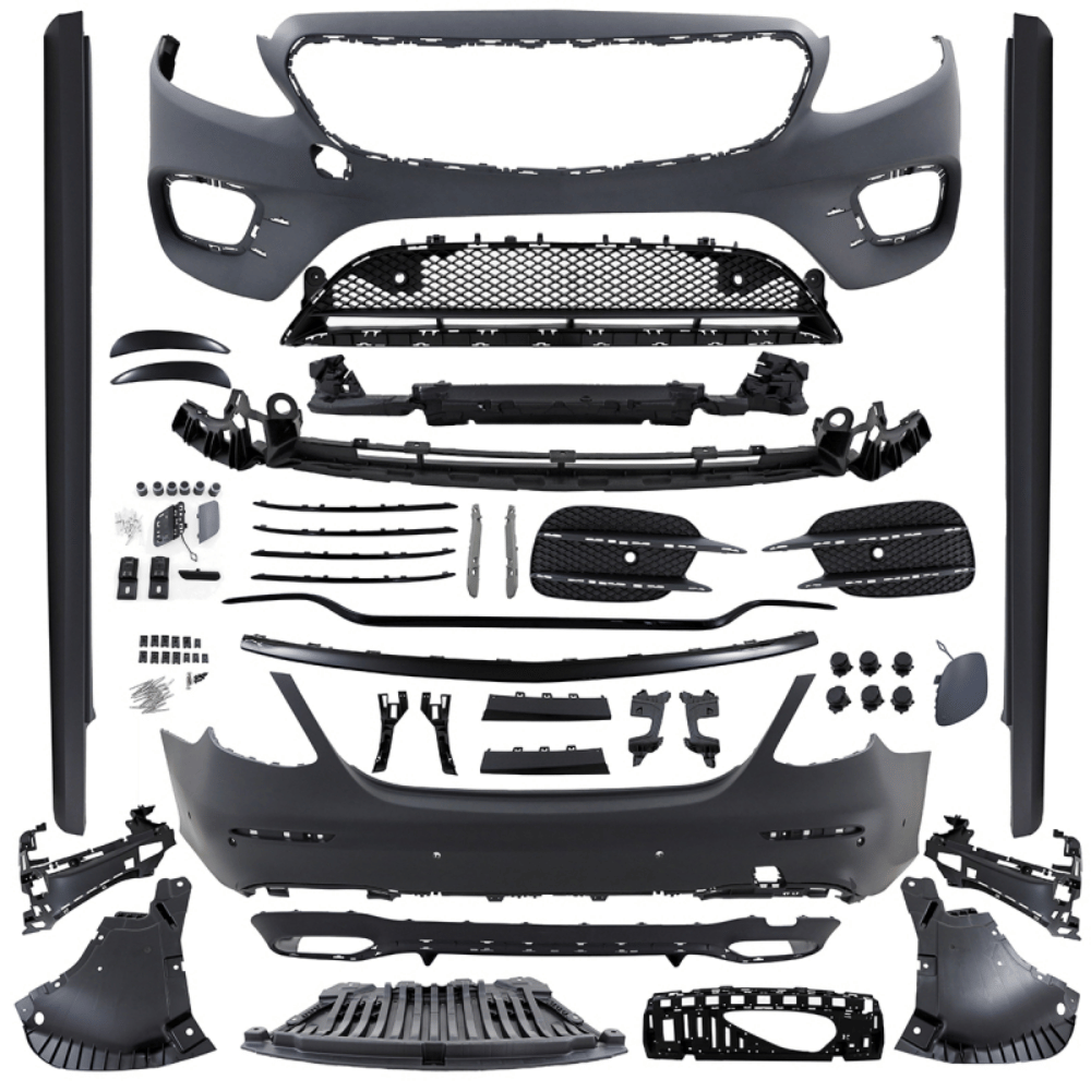 Stoßstange Komplett Bodykit - Passend für Mercedes E-Klasse W213 Limousine ab 2016