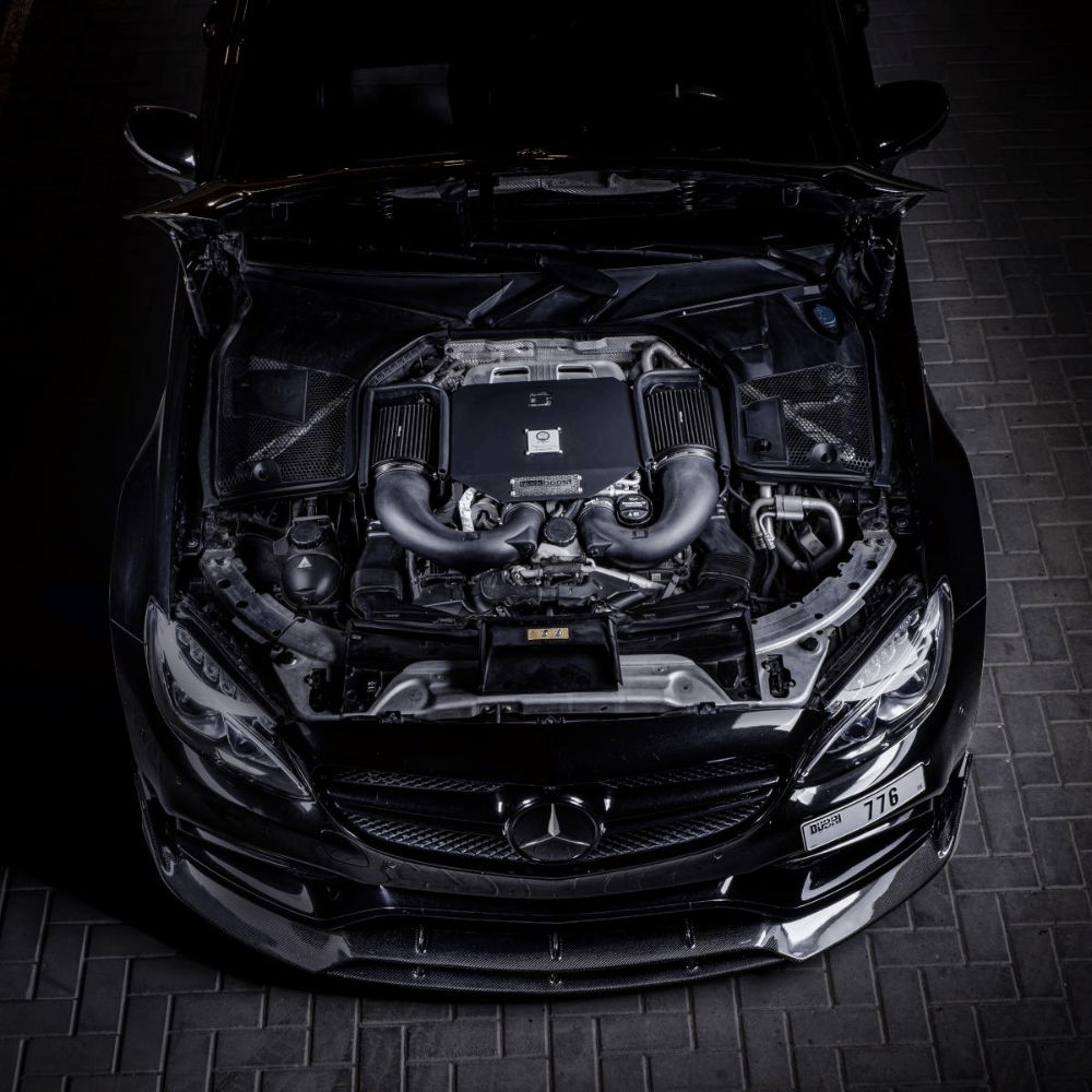 BlackBoost Gen.2 Cold Air Intake System | passend für Mercedes - AMG C63/C63 S (W205/C205), GLC63/GLC63 S (X253/C253) & S560 M176 (W222/A217/C217) - CarWorlds GmbH
