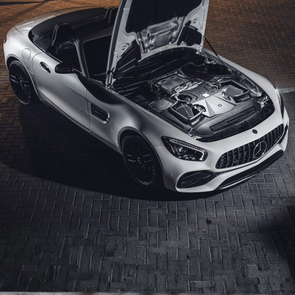 BlackBoost Gen.2 Cold Air Intake System | passend für Mercedes - AMG GT / GT S / GT C / GT R (C190/R190) – M178 4.0 V8 BiTurbo - CarWorlds GmbH