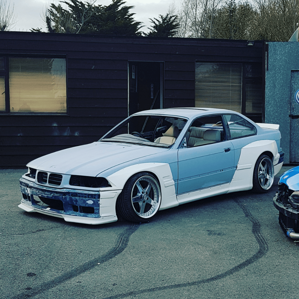 BMW E36 coupe/cabrio wide body kit - CarWorlds GmbH